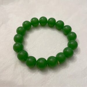 Natural Green Aventurine Bracelet – 10mm Beads, stretch fit